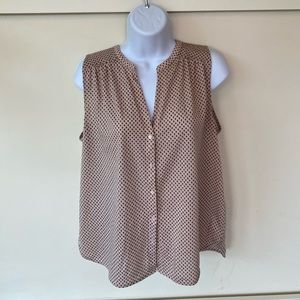 H&M pink patterned top